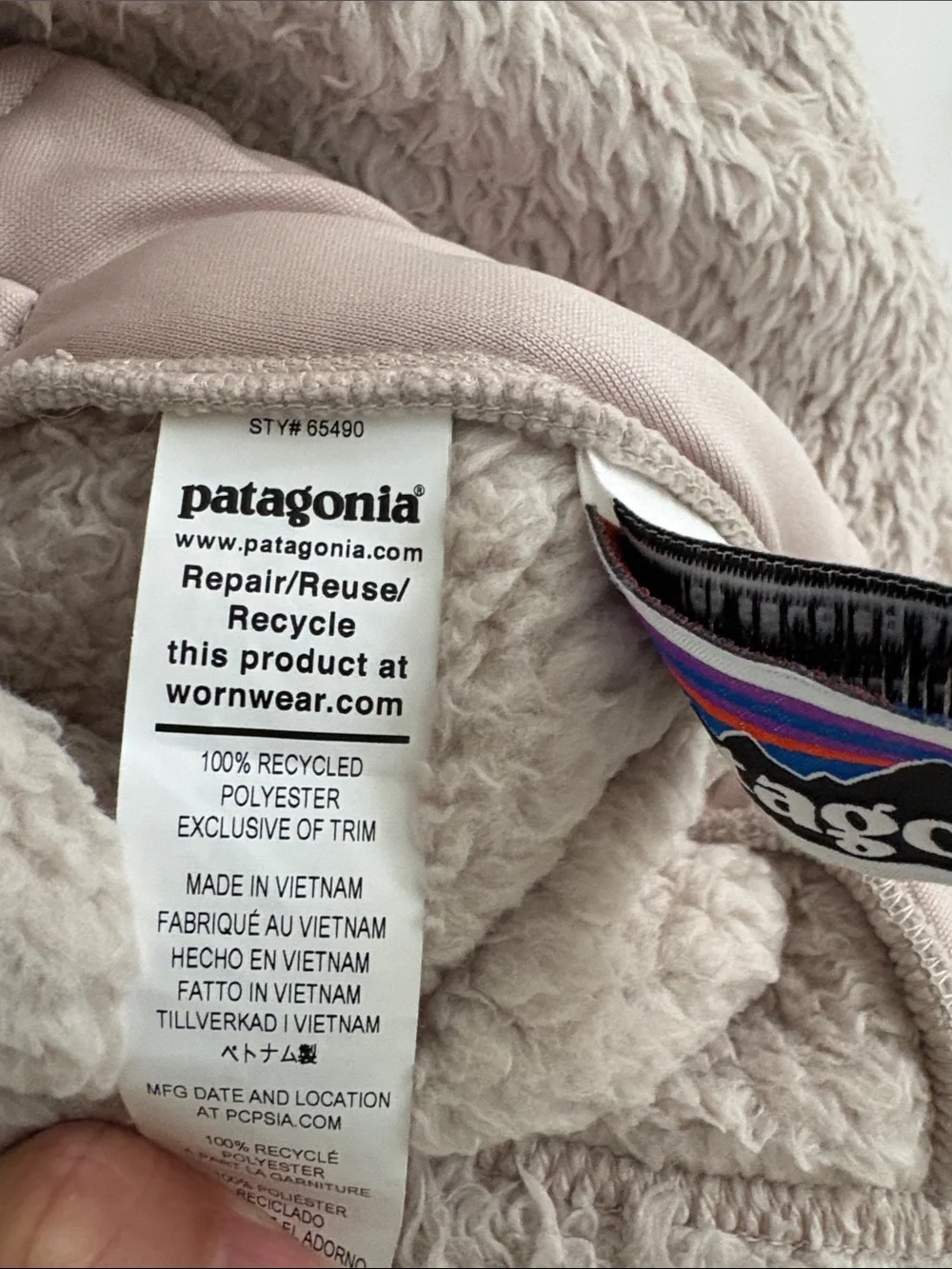 VGUC Patagonia Girls Los Gatos Fleece Vest Sz S age 7-8